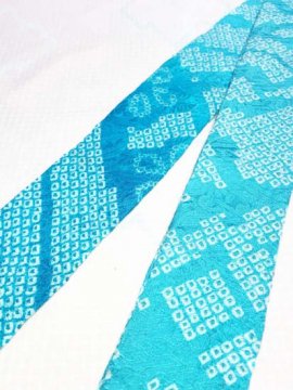 杏オリジナル♪［杏'sりぼん］　【リメイク品】　便利なリボンタイプの帯揚げ　