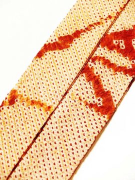 杏オリジナル♪［杏'sりぼん］　【リメイク品】　便利なリボンタイプの帯揚げ　