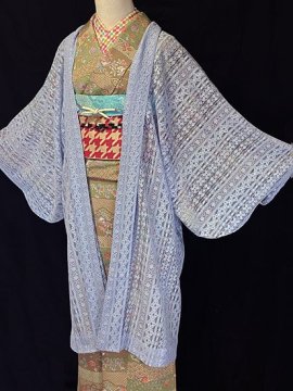 ＊限定試作品＊ふだんきもの杏オリジナル「杏コート」　【D/長丈】　（69/98/45）ラッセルレース